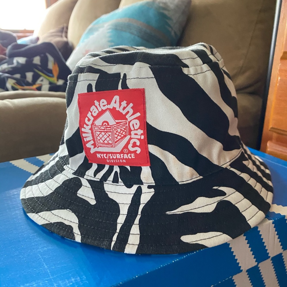 Milkcrate Athletics Zebra Bucket Hat